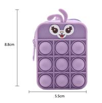 Gambar Purse Pop It Simple Sensory Silicone Bubble Children Coin Pouch - Stich Blue dari Indocom Kuningan undefined 5 Tokopedia
