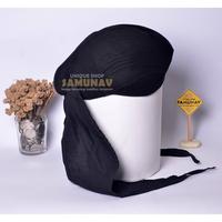 Gambar Blangkon Jogja Koncer Hitam Polos ukuran Tanggung Anak TK SD dari toko samunav undefined 2 Tokopedia