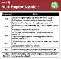 Gambar Disinfektan / Desinfektan ANOLYTE DE Spray Food Grade Aman 5 Liter dari Anolyte Medan undefined 5 Tokopedia