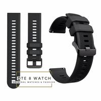 Gambar Tali Jam Tangan Silikon Rubber 22mm Rv Quick Release - Hijau dari DTE 8 Watch undefined 4 Tokopedia