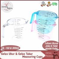 Gambar Gelas Ukur Plastik 150 & 300ml / Gelas Takar / Measuring Cup Takaran - 150 ml dari Sentral Baking undefined 1 Tokopedia