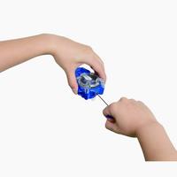 Gambar Beyblade Burst Accessory B-166 Sparking Launcher L Blue Takara Tomy dari PasarToys undefined 4 Tokopedia