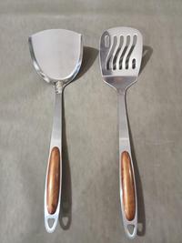 Gambar SODET / CIAMSI / SUTIL STAINLESS STEEL TEBAL GAGANG COKLAT - Sodet Polos dari Sabar Jaya - Pasar Lama undefined 1 Tokopedia