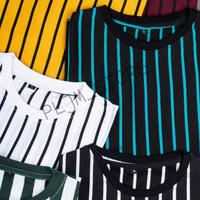 Gambar Kaos Pria Motif Garis / Kaos VT (BANYAK WARNA) - Premium Quality - Hitam, S dari PLJM_STORE undefined 2 Tokopedia