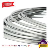 Gambar Lis Dekorasi Interior Mobil Moulding Chrome Trim Strip 4M / C3578 LIST dari itpro.207 undefined 2 Tokopedia