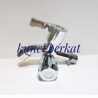 Gambar Kran cabang plus shower/Keran air/Kran double dan Sower dari Kunci Berkat undefined 2 Tokopedia