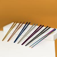 Gambar Sumpit Makan Stainless Chopstick Hotel Cafe Standard Silver Black Biru - Hitam dari Conalli undefined 2 Tokopedia