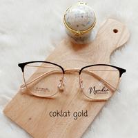 Gambar Kacamata Pria Wanita 1157 Paket Lensa Blueray/Cromic/Blucromic - Anti radiasi, Normal dari Kacamata Nyndia undefined 5 Tokopedia