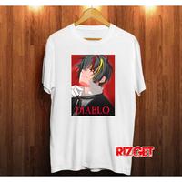 Gambar Kaos Anime Baju Distro DIABLO Tensura Slime Pria Wanita Tensei Shitara - Hitam, M dari Rizget undefined 3 Tokopedia
