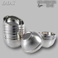 Gambar Mangkok Stainless 2 Lapis 14 cm (Anti Panas) - BA-14 dari DariDuaSatu undefined 4 Tokopedia