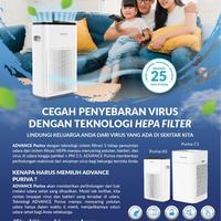 Gambar Air Purifier / Penyaring Udara Advance Puriva C1 dari ADVANCE HOME SHOPPING 2 undefined 4 Tokopedia