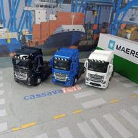 Gambar Diecast Miniatur Mobil Truk MERCEDES-BENZ ACTROS scala 50 - Putih dari cassavatoys undefined 1 Tokopedia