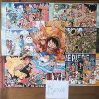 Gambar One Piece Official Large Postcard + Weekly Shonen Jump Sticker Sheet dari arude undefined 1 Tokopedia