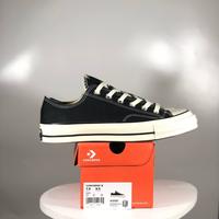 Gambar Converse Chuck Taylor 70s Low Black White Premium Original - 38 dari Solutionwear undefined 3 Tokopedia