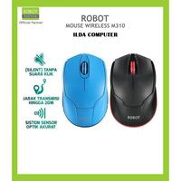 Gambar MOUSE WIRELESS ROBOT M310 SILENT - Hitam dari ILDA COMPUTER JKT undefined 1 Tokopedia