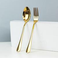 Gambar Sendok Garpu Makan - Sendok Makan Stainless Set Garpu Makan Hotel - Gold dari Conalli undefined 3 Tokopedia