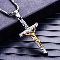 Gambar Kalung Salib Yesus Titanium | Kalung Katolik Keren Elegan Stylish - Gold dari Alpha-Omega.id undefined 3 Tokopedia