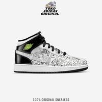 Gambar SEPATU WANITA NIKE AIR JORDAN 1 MID DIY DOODLE (GS) ORIGINAL 100% BNIB - 35.5 dari Tanz Sneakers Original undefined 1 Tokopedia