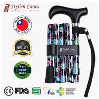 Gambar Tongkat Jalan Lipat by Stylish Canes / Evening Blossom / Walking Stick dari Timba.Shop undefined 1 Tokopedia