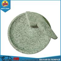Gambar Cobek Batu Bubut Cobek Asli Tulungagung 20 Cm - ULEKAN SAJA dari Suryaguna Store undefined 5 Tokopedia