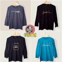 Gambar kaos jogja lengan panjang bahan katun - Hitam, M dari CAPUNG T-SHIRT undefined 1 Tokopedia