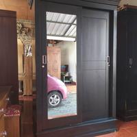 Gambar Lemari Jati Sliding 2 Pintu Denpasar Bali dari Manik Mas Furniture undefined 2 Tokopedia