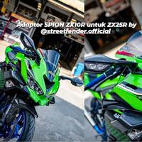 Gambar Bracket Mirror Adaptor Spion ZX10R for ZX25R Street Fender dari GPRR AUTO GARAGE undefined 1 Tokopedia
