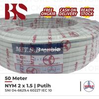 Gambar Kabel Mitsuba NYM 2x1,5mm 2X1.5 2 X 1,5 50METER dari Brickstore_NEW undefined 1 Tokopedia
