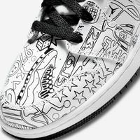 Gambar SEPATU WANITA NIKE AIR JORDAN 1 MID DIY DOODLE (GS) ORIGINAL 100% BNIB - 35.5 dari Tanz Sneakers Original undefined 5 Tokopedia
