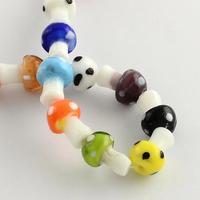 Gambar Manik Manik Kaca Bentuk Jamur Lampwork Murah Mushrooms Beads Handmade - Putih, 10mm*12mm dari Falf store undefined 2 Tokopedia