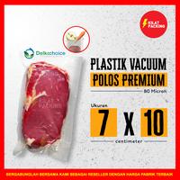 Gambar PLASTIK VACUUM VACUM VAKUM BAG MAKANAN POLOS EMBOSSED EMBOS - 7x10 - POLOS PREMIUM dari kilat packing undefined 3 Tokopedia