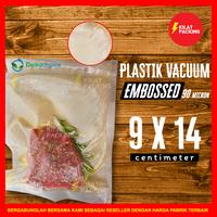Gambar PLASTIK VACUUM VACUM VAKUM BAG MAKANAN POLOS EMBOSSED EMBOS - 9x14 - EMBOSS BENING dari kilat packing undefined 4 Tokopedia