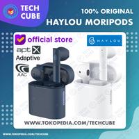 Gambar Haylou T33 Moripods TWS Wireless Earphone Headset Earbuds Alt GT5 GT3 - Navy+Adaptor dari Tech Cube Store undefined 1 Tokopedia