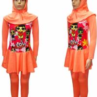 Gambar BAJU RENANG MUSLIM ANAK TK-SD USIA 2 -12 THN...GAMBAR KARTUN.RANDOM - 12 - 18 bln dari popi shop83 undefined 1 Tokopedia