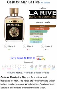 Gambar PARFUM ORIGINAL 100% LA RIVE CASH MAN mirip paco rabanne 1 million - segel dari parcoshop undefined 2 Tokopedia