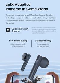 Gambar Haylou T33 Moripods TWS Wireless Earphone Headset Earbuds Alt GT5 GT3 - Navy+Adaptor dari Tech Cube Store undefined 3 Tokopedia