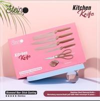 Gambar Pisau dapur Stein Cookware knife diamond 6 in 1 dari botolbotak undefined 5 Tokopedia
