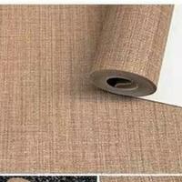 Gambar Wallpaper COKLAT SERAT POLOS / Wall Sticker Dinding 9M X 45Cm dari Grosir Laris undefined 2 Tokopedia