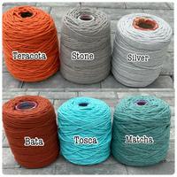 Gambar Tali Katun / Tali Macrame / Cotton rope Warna Warni 1kg dari Kertakes by ESSW undefined 4 Tokopedia