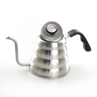 Gambar Teko Kopi Leher Angsa Barista 1200ml Ketel V60 Drip - with thermometer - 1000ml dari Accera Store undefined 2 Tokopedia