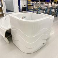 Gambar BAK AIR MANDI / BAK PORSELEN 120 LUX MARBLE ALCO WHITE dari SupermarketRomaBangunan undefined 3 Tokopedia