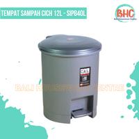 Gambar TEMPAT SAMPAH INJAK BULAT CHICH 12L dari Bali Houseware Centre undefined 1 Tokopedia