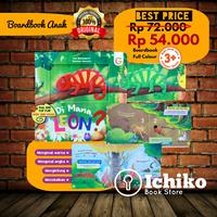 Gambar Boardbook Anak Dimana Leon ? Buku Edukatif Aktivitas Anak Gema Insani dari Ichiko Book Store undefined 1 Tokopedia