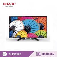 Gambar SHARP LED TV 24 Inch HD Digital - 2T-C24DC1i :: Garansi Resmi dari 89 elektronik undefined 1 Tokopedia