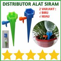 Gambar ALAT SIRAM TANAMAN OTOMATIS TYPE TETES DRIP POT BUNGA SPRINKLER BOTOL - Biru dari Distributor Alat Siram undefined 1 Tokopedia