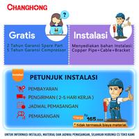 Gambar CHANGHONG AC Split Low Watt 1/2 PK - CSC 05RDX dari Changhong Home Appliance undefined 4 Tokopedia