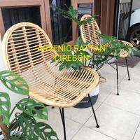 Gambar Paket Pesanan 14 Kursi Makan Cafe Rotan Alam Kaki Besi Berikut Ongkir dari arseniorattancirebon undefined 1 Tokopedia