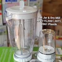 Gambar Set Jar & Set Dry Mill Philips Hr 2115,2116,2061,2071 dari angga djaya undefined 1 Tokopedia