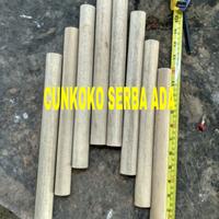 Gambar TONGKAT KAYU / TONGKAT PRAMUKA POLOS 30 X 3 CM / 1 PCS dari CUNKOKO SERBA ADA undefined 1 Tokopedia