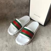Gambar Gucci Trek Men Slide / Sandal in White dari Luxential undefined 1 Tokopedia